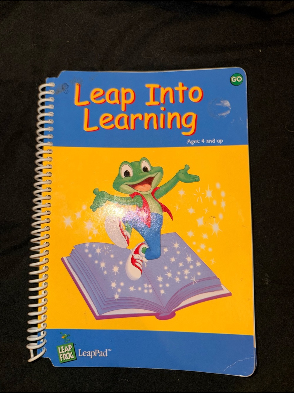 Leap pad leap from Leap into Learning book